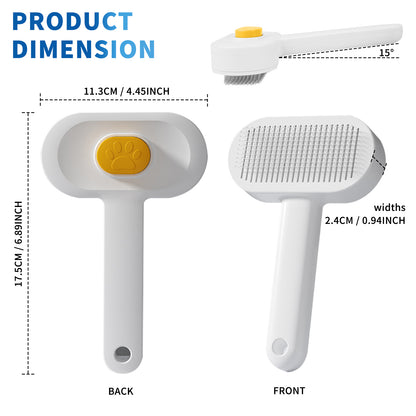 Efficient Universal Pet Hair Removal Comb, Gently Smoothing Out The Tangled Hair Of Your Beloved Pet, Carefully Caring For Every Gentle Touch