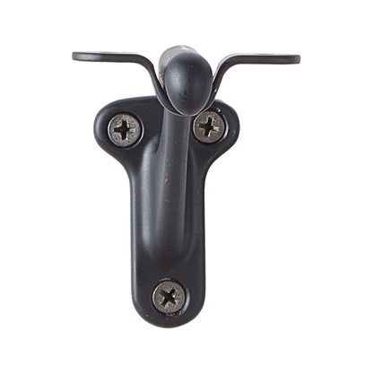 6 Packs Handrail Hardware Bracket Heavy Duty For Stairways Matte Black