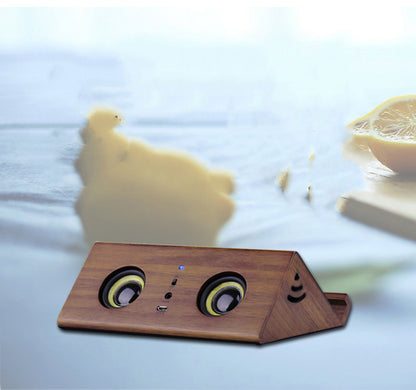 Wooden home speakers