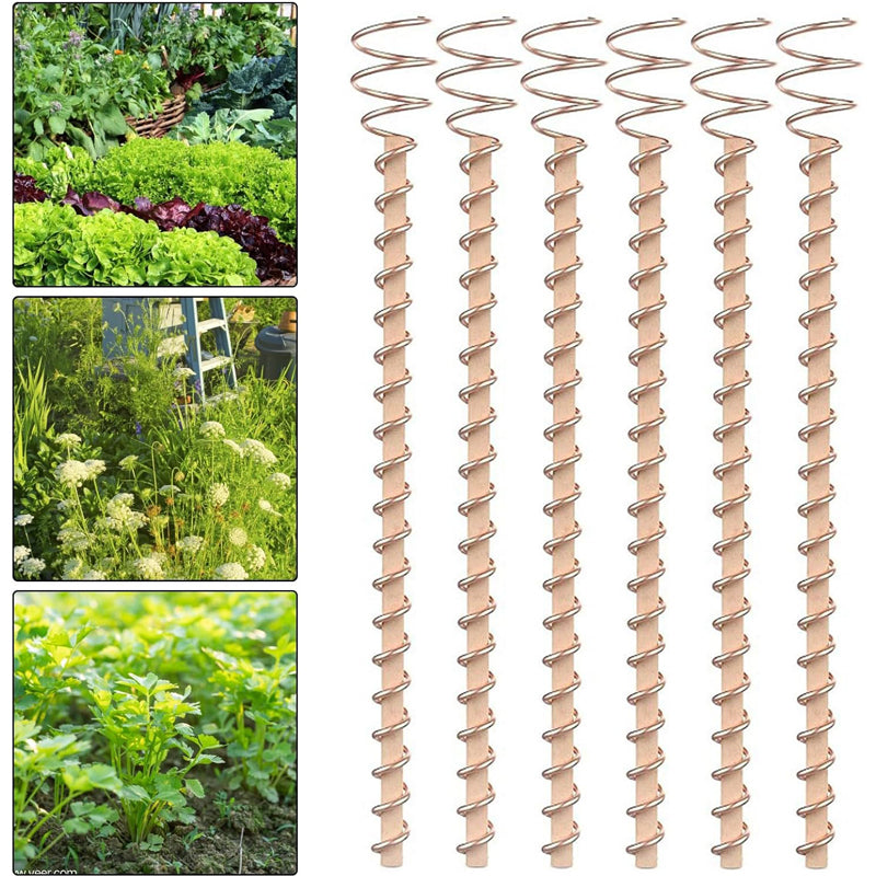 8 Pack 17inch Electroculture Plant Stakes