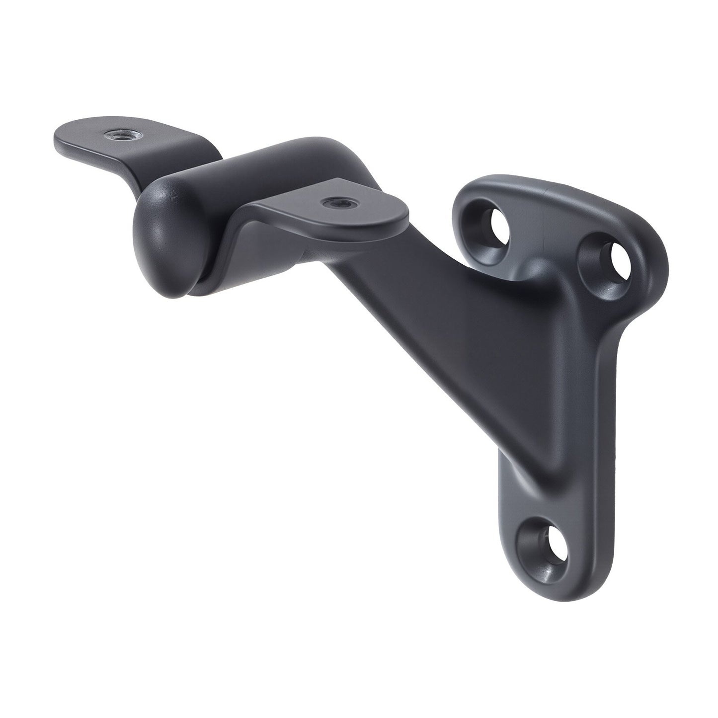 6 Packs Handrail Hardware Bracket Heavy Duty For Stairways Matte Black