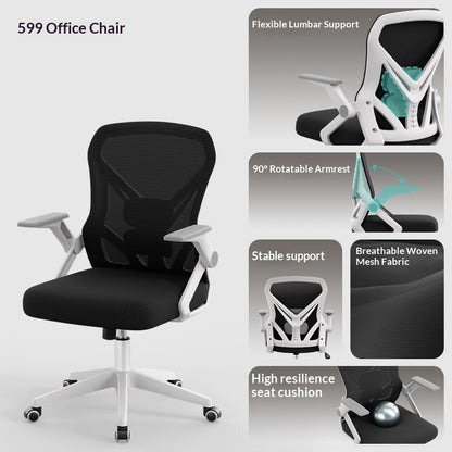 Office Computer Chair Ergonomic Office Chair Comfortable Home Chair For Long Hours At A Desk Student Desk Chair