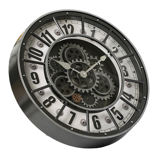 Round Gear Wall Clock Clock