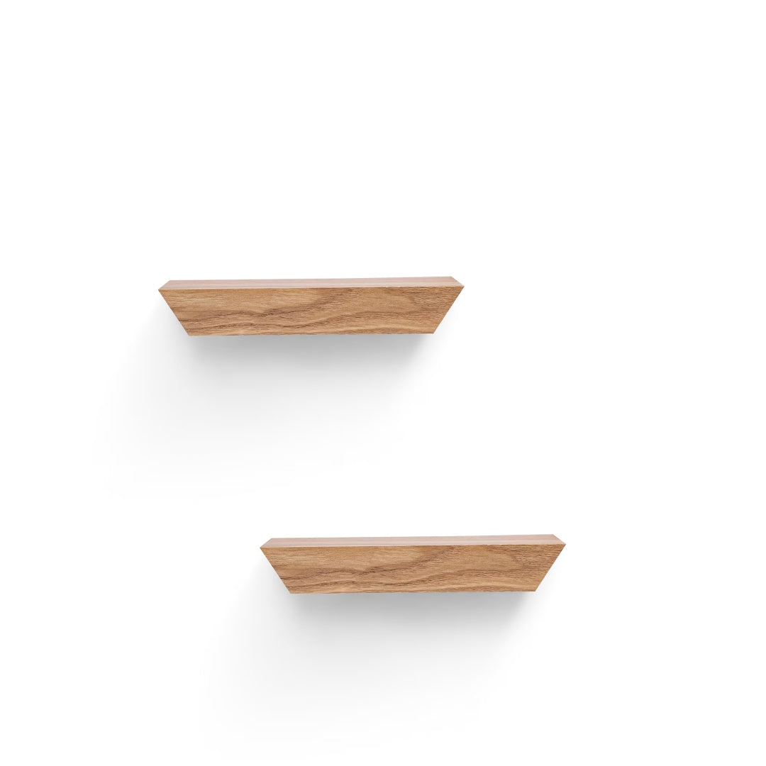 Floating Shelves  11.81 Wall Mounted Wood Shelves For Bathroom, Bedroom, Living Room, Kitchen, Hanging Shelf For Books Storage Decor With Invisible Brackets, Maple