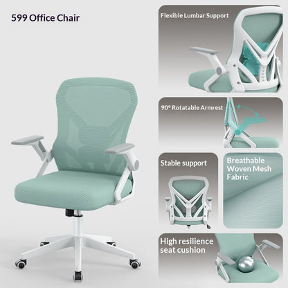Office Computer Chair Ergonomic Office Chair Comfortable Home Chair For Long Hours At A Desk Student Desk Chair