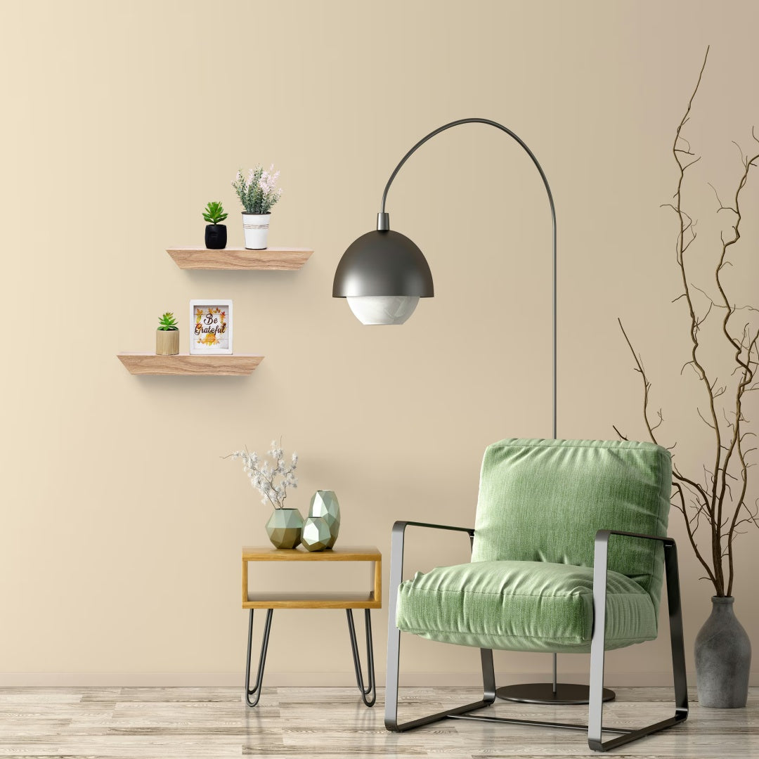 Floating Shelves  11.81 Wall Mounted Wood Shelves For Bathroom, Bedroom, Living Room, Kitchen, Hanging Shelf For Books Storage Decor With Invisible Brackets, Maple