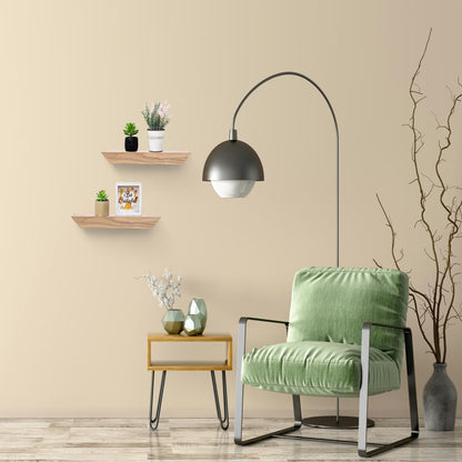 Floating Shelves  11.81 Wall Mounted Wood Shelves For Bathroom, Bedroom, Living Room, Kitchen, Hanging Shelf For Books Storage Decor With Invisible Brackets, Maple