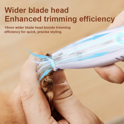 Self-Priming Pet Paw Hair Trimmer