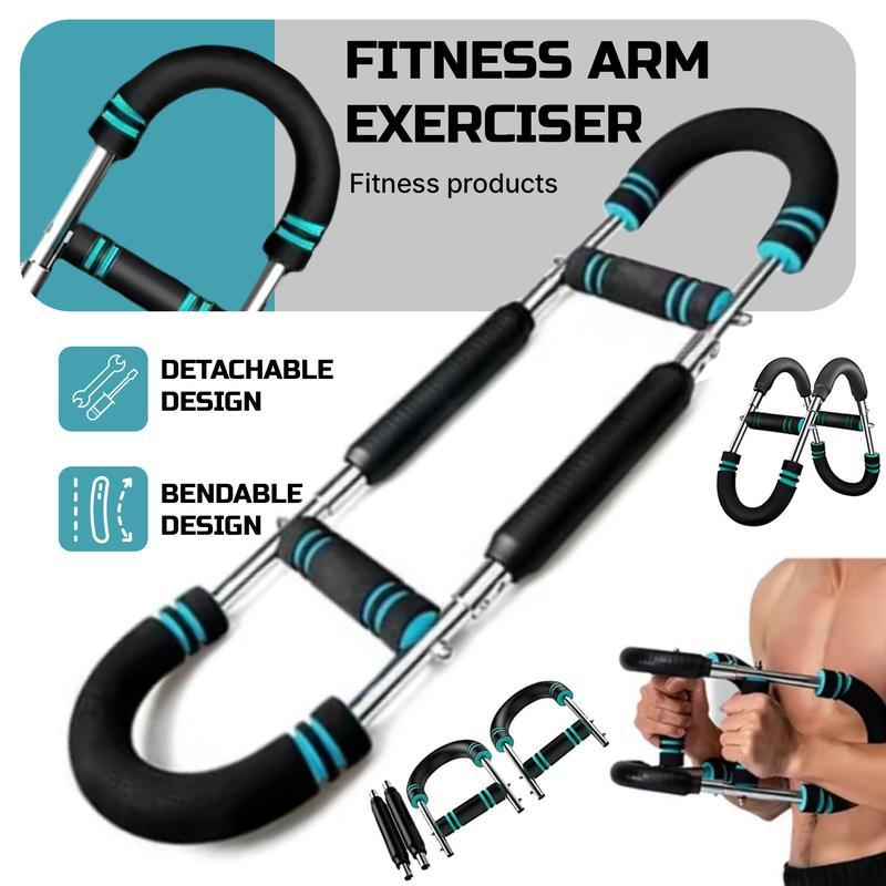 Yagod Twist Bar Arm Trainer, Adjustable Resistance From 90 To 120 Lbs, Suitable For Home And Gym Use, For Arm, Chest, And Shoulder Training